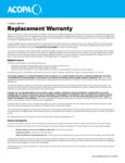 Acopa Warranty Rim Chip