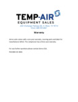 Airrex Warranty Letter Airrex Warranty Letter