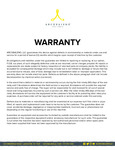 ARC300 Warranty ARC300 Warranty