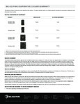 BAF Cool-Space Warranty BAF Cool-Space Warranty