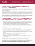 Estella Caffe Espresso and Coffee Equipment Limited Warranty