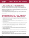 Replacement warranty Estella