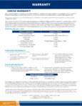 Fisher Catalog Limited Warranty