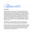 Jescraft Warranty Jescraft Warranty