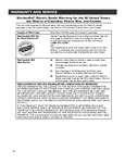 KitchenAid KEK1222BM Warranty