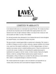 Lavex Janitorial ARA200 Mats_Limited Warranty