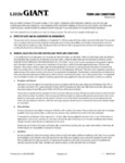 Little Giant Warranty Little Giant Warranty
