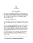Louis Tellier Warranty Louis Tellier Warranty