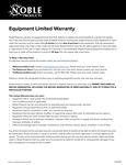 Noble Products Warranty 6 Month Noble Products Warranty 6 Month