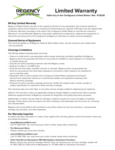 regency_tables_and_sinks_ ninety day warranty
