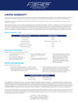 Fisher Warranty 2021