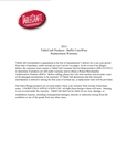 Tablecraft Products / Buffet CaterWare Warranty Tablecraft Products / Buffet CaterWare Warranty