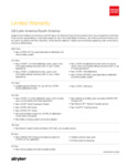 Physio-Control Warranty Physio-Control Warranty
