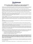 Scotsman Modular Nugget and Flaker Warranty