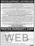 Warranty