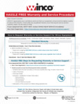 Winco Warranty