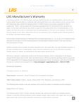 Warranty Warranty