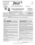 Zoeller IOM manual for 1 year warranty pumps Zoeller IOM manual for 1 year warranty pumps