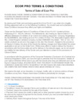 warranty terms and conditions ecorpro warranty terms and conditions ecorpro