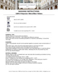Washing instructions 100? Polyester Microfiber Robes Washing instructions 100? Polyester Microfiber Robes