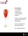 Les Vergers Boiron Watermelon Buffalo Cocktail Recipe