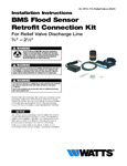 WATTS Installation Instructions S-RFK-FS-ReliefValve-BMS+2331 WATTS Installation Instructions S-RFK-FS-ReliefValve-BMS+2331