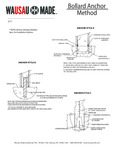 Wausau Tile Bollard Anchor Method Wausau Tile Bollard Anchor Method