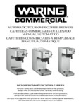 BREWER AUTOMATIC COFFEE, TWO WARMERS, HOT WATER FAUCET