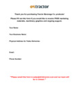 Tractor Marketing Materials