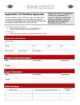 Approval Application Approval Application