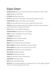 Color Chart