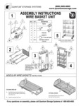 Wire Basket Assembly Instructions