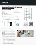 Regency Spec Line Wire Shelving Spanish Manual Regency Spec Line Wire Shelving Spanish Manual