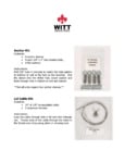 Witt Hardware Instructions
