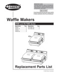 Hatco RWM Replacement Parts List