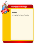 Woeber's Organic Apple Cider Vinegar ingredients