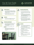 Wooden Frame Chairs and Barstools Guide