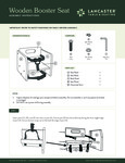 WoodenBoosterSeat_AssemblyInstructions - SEPT 23