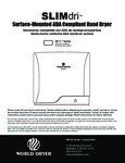 World Dryer L-Series Installation Instructions World Dryer L-Series Installation Instructions