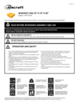 WP-727224 985-0021-Rev-0-Warning-Safety-Instruction-Sheet Washout Pan