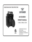 X2380/2480/2580 Manual X2380/2480/2580 Manual