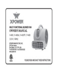 X400/430 P400/430 Manual X400/430 P400/430 Manual