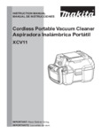 Makita XCV11 Manual Makita XCV11 Manual
