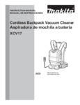 Makita XCV17 Manual Makita XCV17 Manual