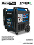 XP11000iH Manual XP11000iH Manual