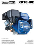 DuroMax XP16HPE Manual