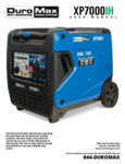 XP7000iH Manual