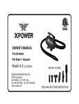 XPOWER B-2 Owner's Manual