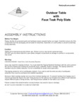 XU-HW1045-3232-GY-GG Instructions