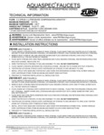 Z83100-XL Widespread Series Install Z83100-XL Widespread Series Install